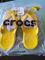 Crocs tongs jaunes taille 4/6 neuf