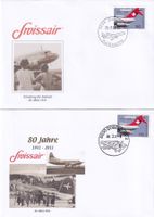2 Swissair Illustrierte Briefe 2006/ 2011