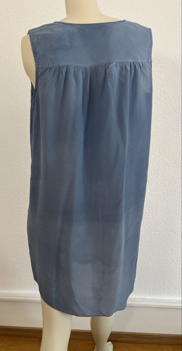 Closed Vestiti: CLOSED Damen blaues Kleid Grösse 36, Seide – Usato da Basel venduto da Bettybooo 3