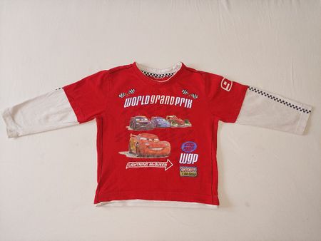 Lightning McQueen Shirt Gr. 104/110