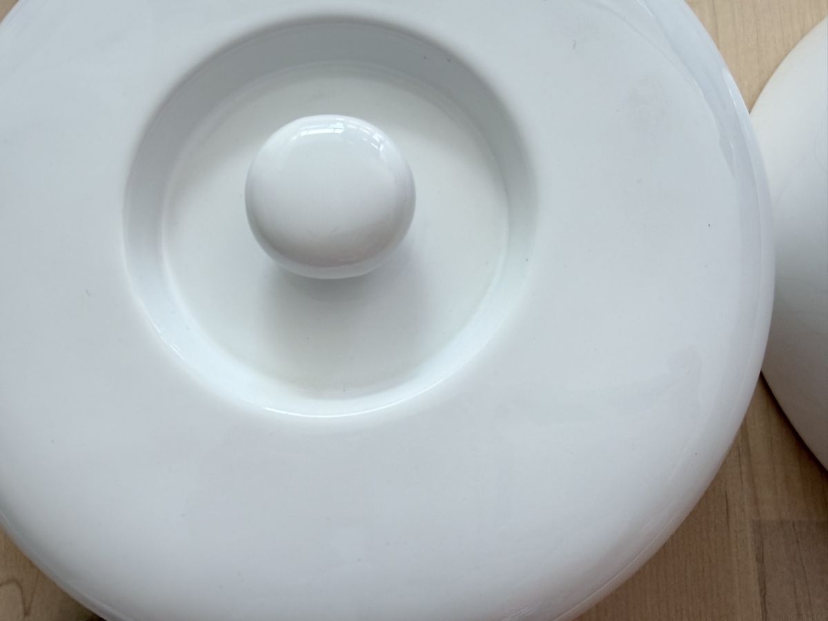 Coques & Protection écran: White Ceramic Lid Diameter 22 cm – Neuf (Voir description) à Cham par cec_b78y 4
