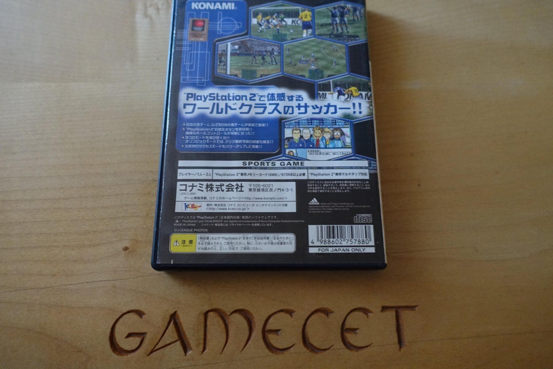 Sony Giochi: Jikkyou World Soccer 2000 Final Edition – Usato da Steinach venduto da Gamecet 2