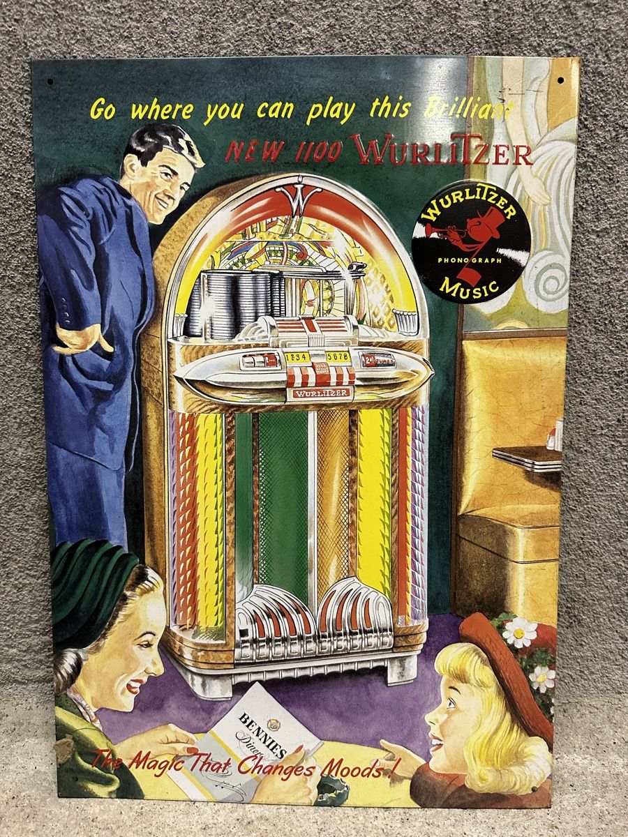 Insegne: Wurlitzer musikbox – Usato da Reinach AG venduto da rares75