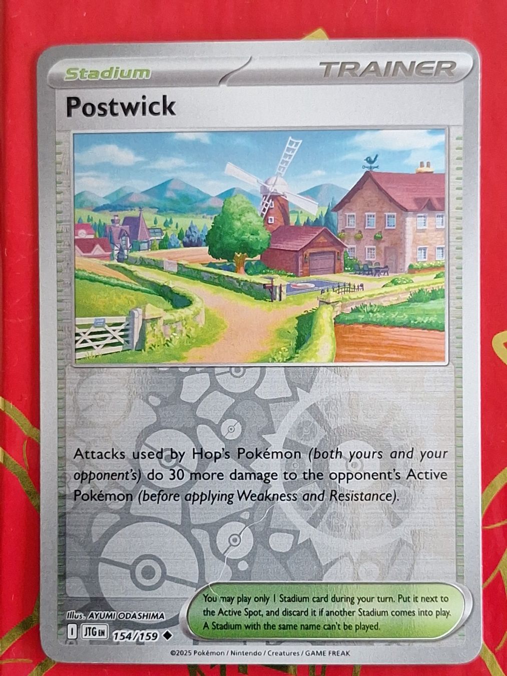 Pokémon Carte collezionabili: Postwick - Reverse Holo Pokemon Journey Together – Usato da Altstätten SG venduto da GGsGameshop