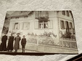 Zürich carte photo rare 1909