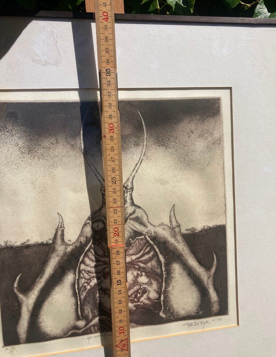 Incisioni: Paul de Ryck Gravure numérotée et signée 1983 – Usato da St-Cierges venduto da LeRegain 5