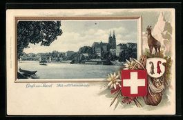 Passepartout-Lithographie Basel, Pfalz m