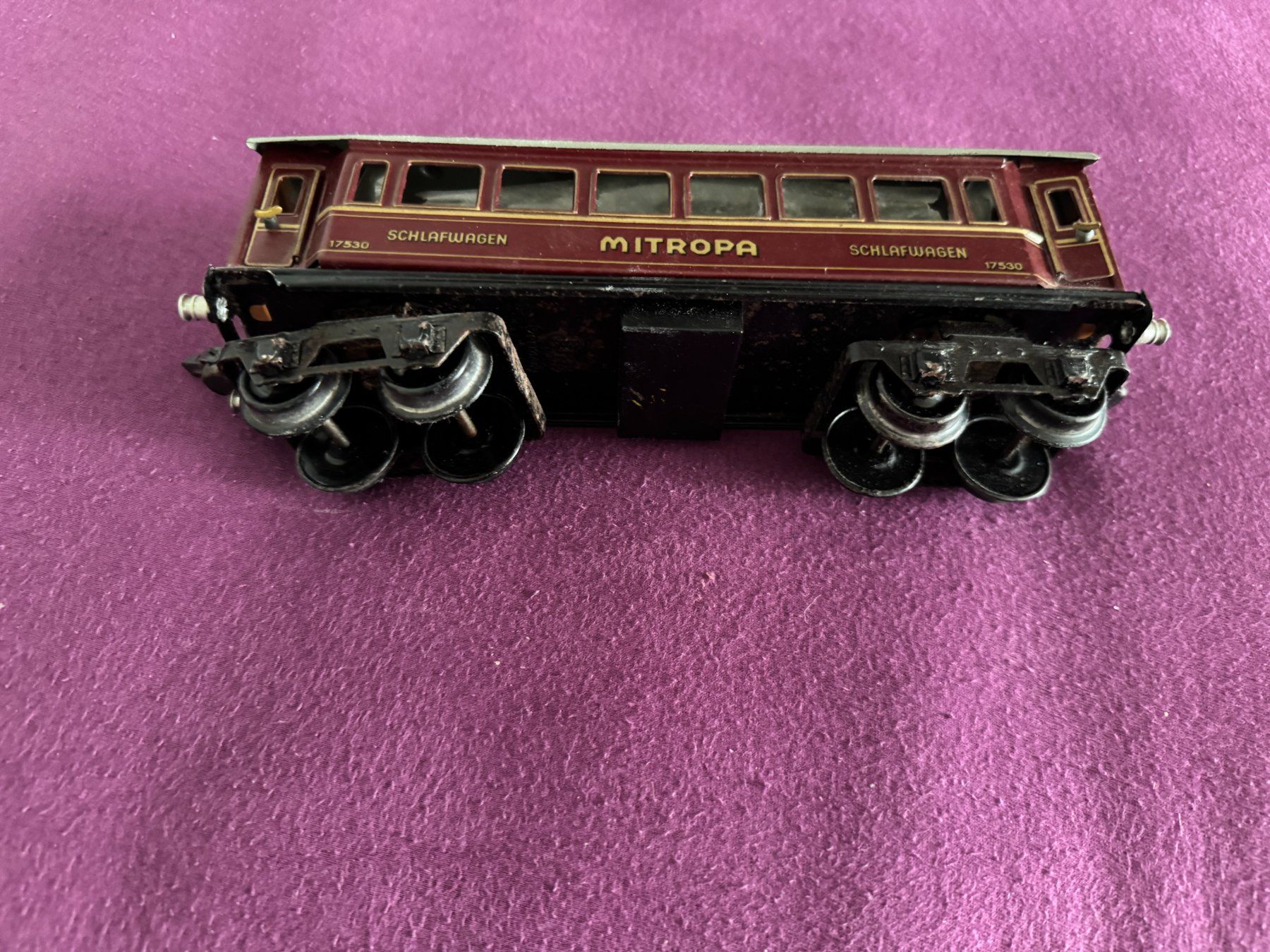 Märklin Modellini di ferrovie: Mitropa Speisewagen  Märklin Spur 0 – Usato da Wangs venduto da Rumauch 4