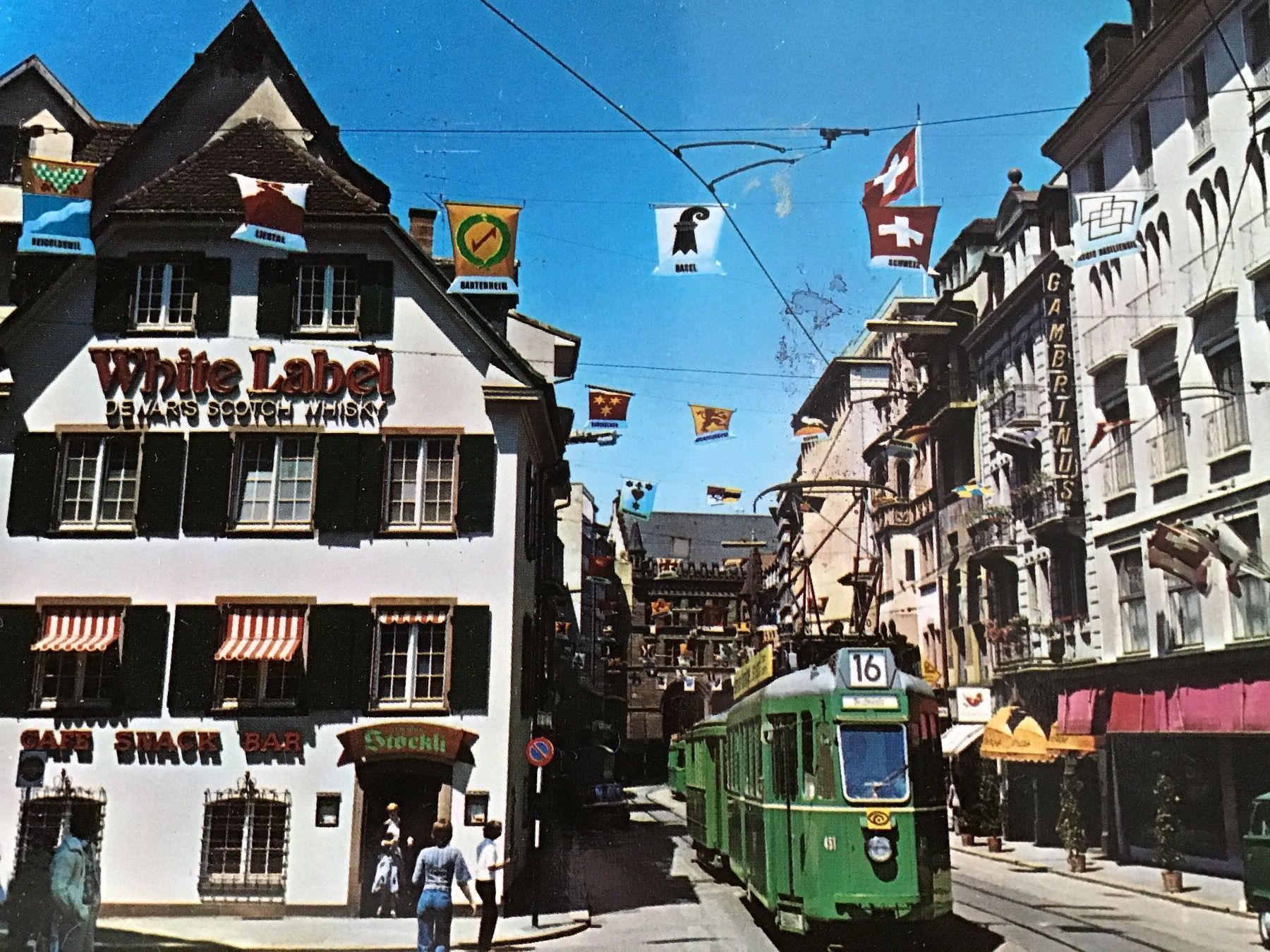 Cartoline postali: Basel – Usato da Thierachern venduto da sweden08