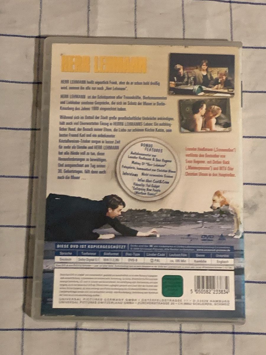 Tutti i DVDs: DVD Herr Lehmann neuwertig – Usato da Bärschwil venduto da Ranron1970 1