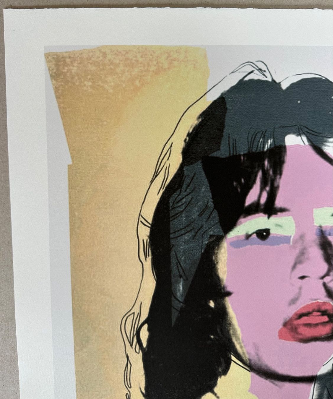 Dipinti: Andy Warhol: Mick Jagger, POP Art 49/100 – Nuovo (secondo la descrizione) da Meilen venduto da Smgdesign 3
