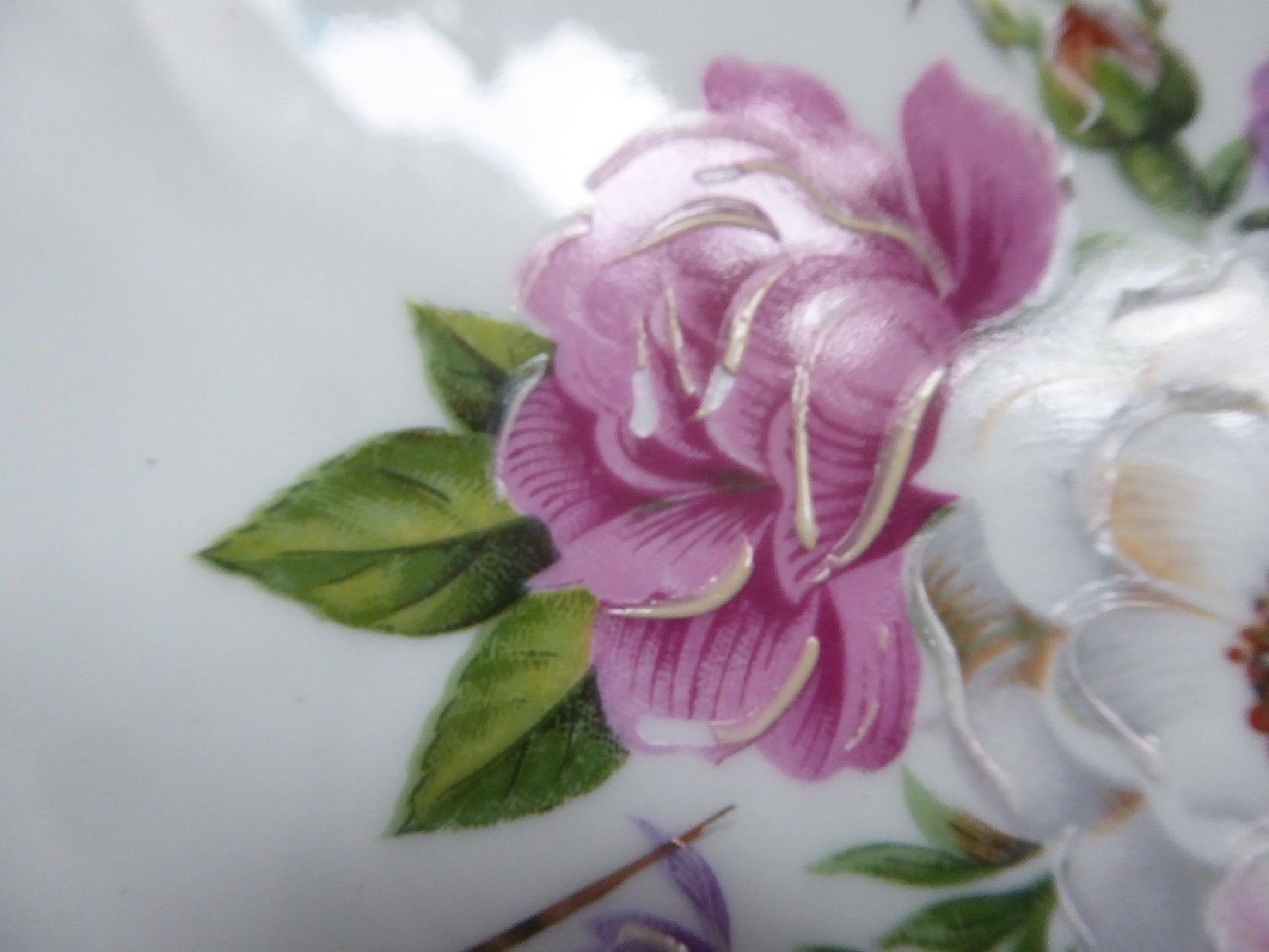 Piatti di portata: Tortenplatte LIMOGES mit Blumenbouquet – Usato da Pratteln venduto da Emmy 6