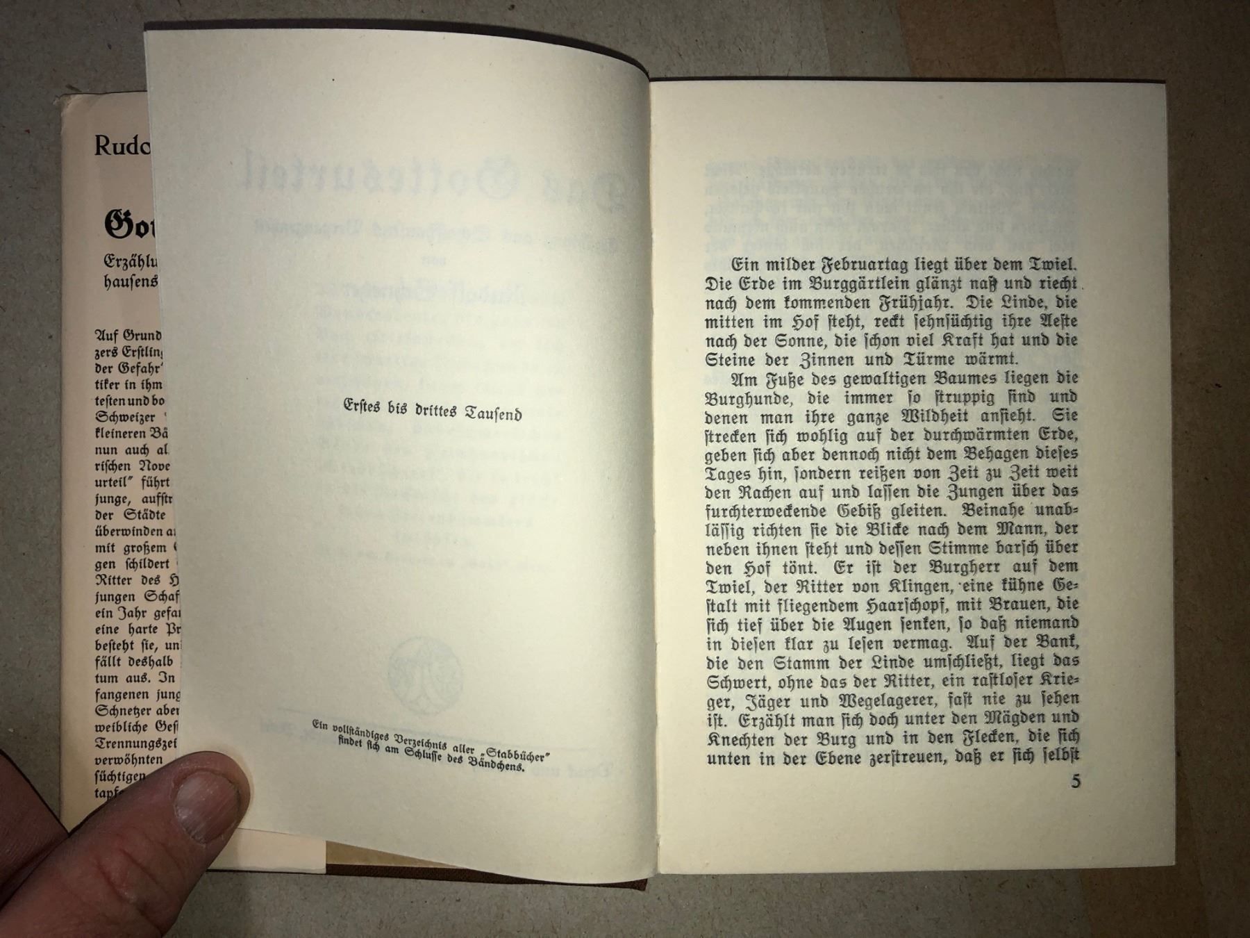 Libri: Rudolf Schnetzer: Das Gottesurteil – Usato da Zürich venduto da allp 4