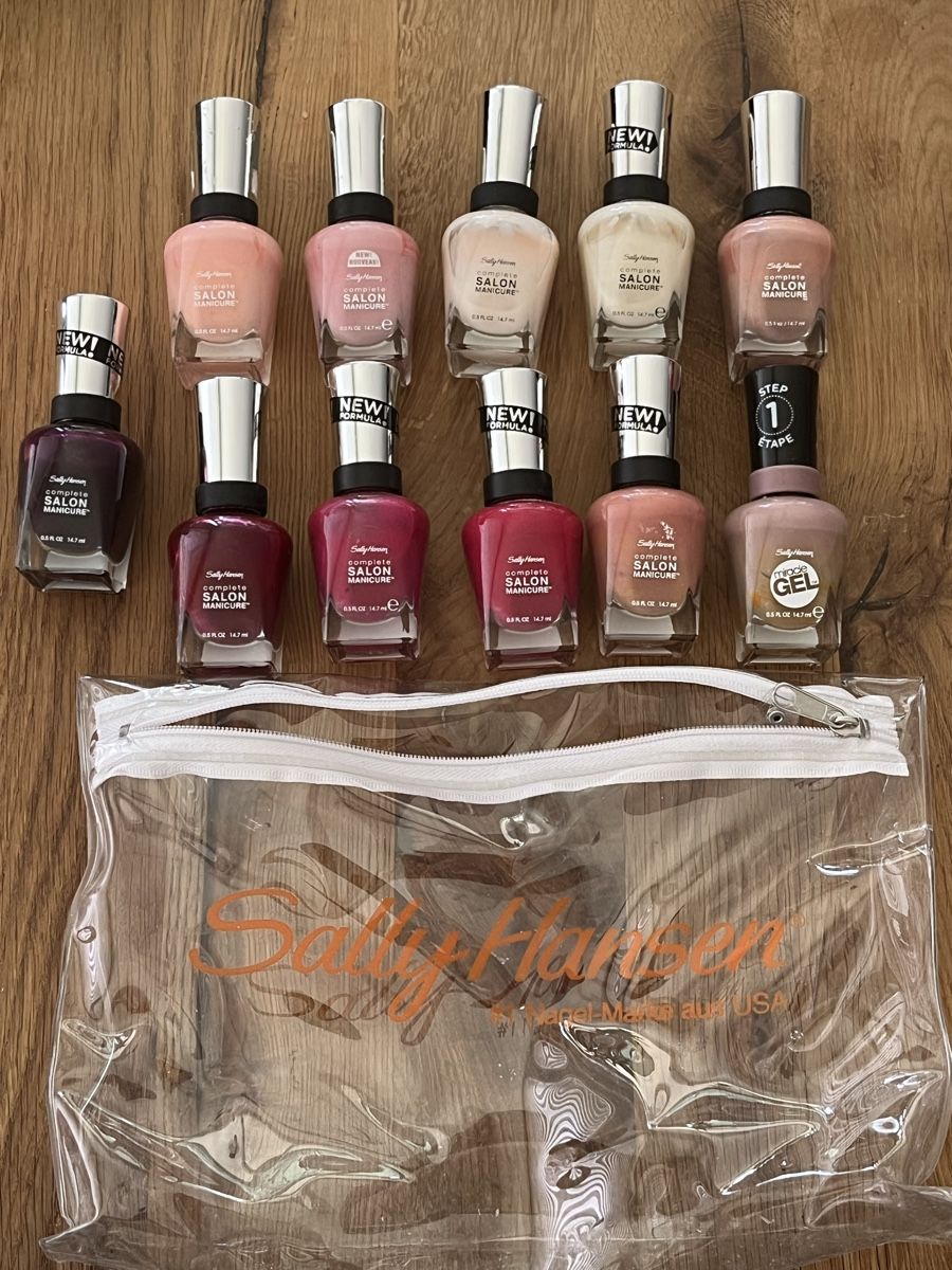 Nagellack: Sally Hansen Lacke 11er Set inkl. Etui – Gebraucht aus Zürich von tsunrise122 1