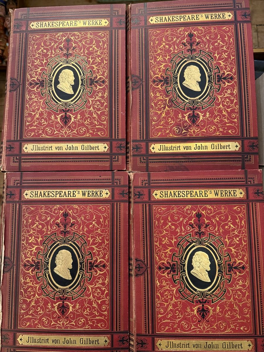 Libri: Shakespeare, Werke illustriert von John Gilbert – Usato da St. Gallen venduto da katercarlos
