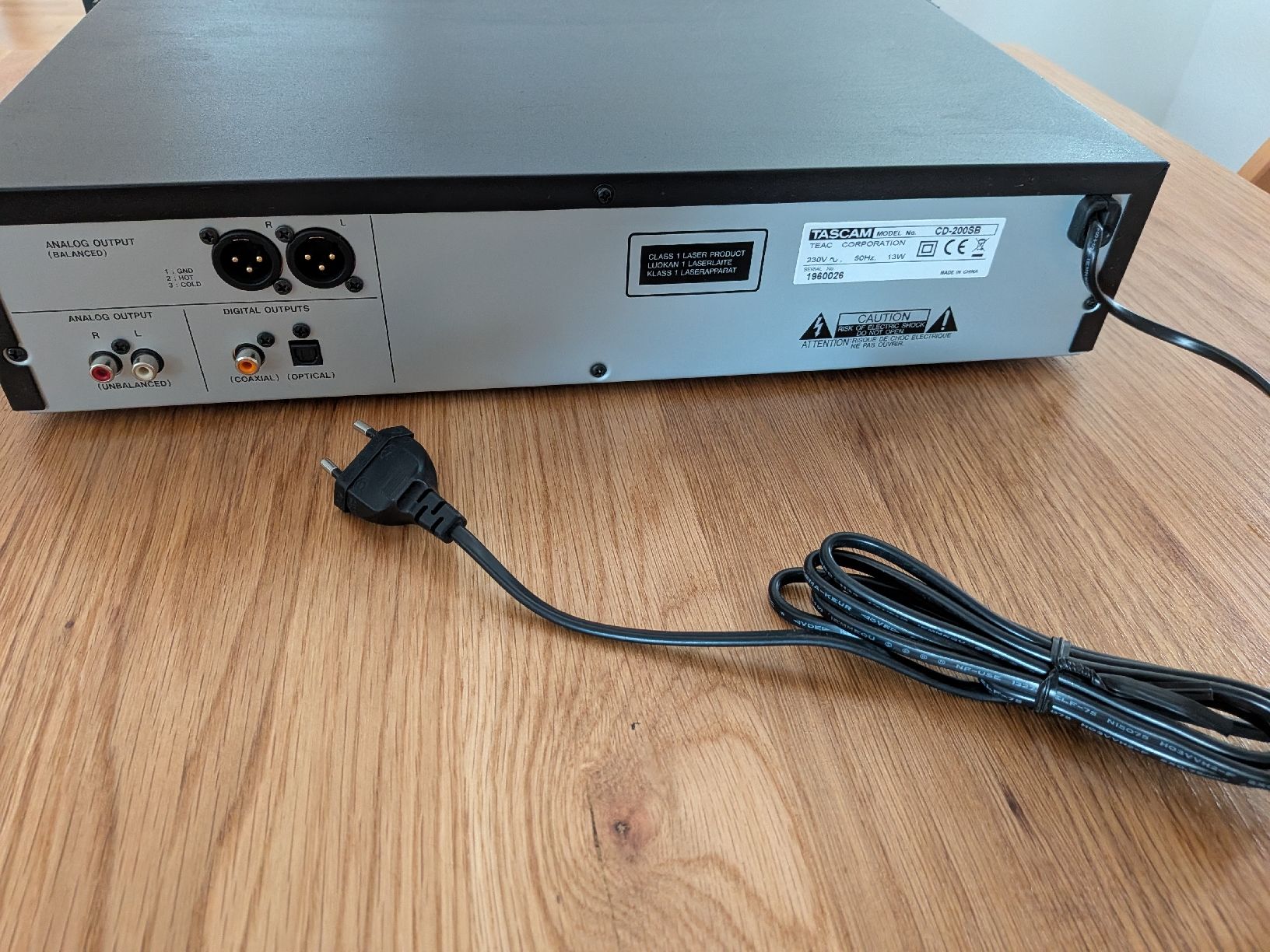 Tascam Audio- & Mediensysteme: Tascam CD Player CD-200SB – Gebraucht aus Schwarzenbach SG von Zwenke09 2