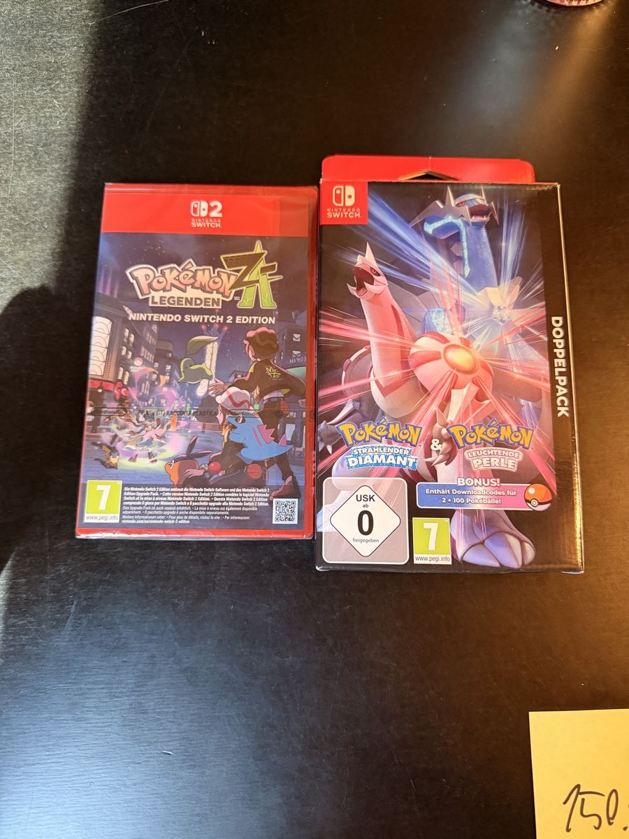 Pokémon Spiele: Pockemon Original Verpckt mit Code Switch1 + 2 – Neu und originalverpackt aus Homberg b. Thun von lucaluca82