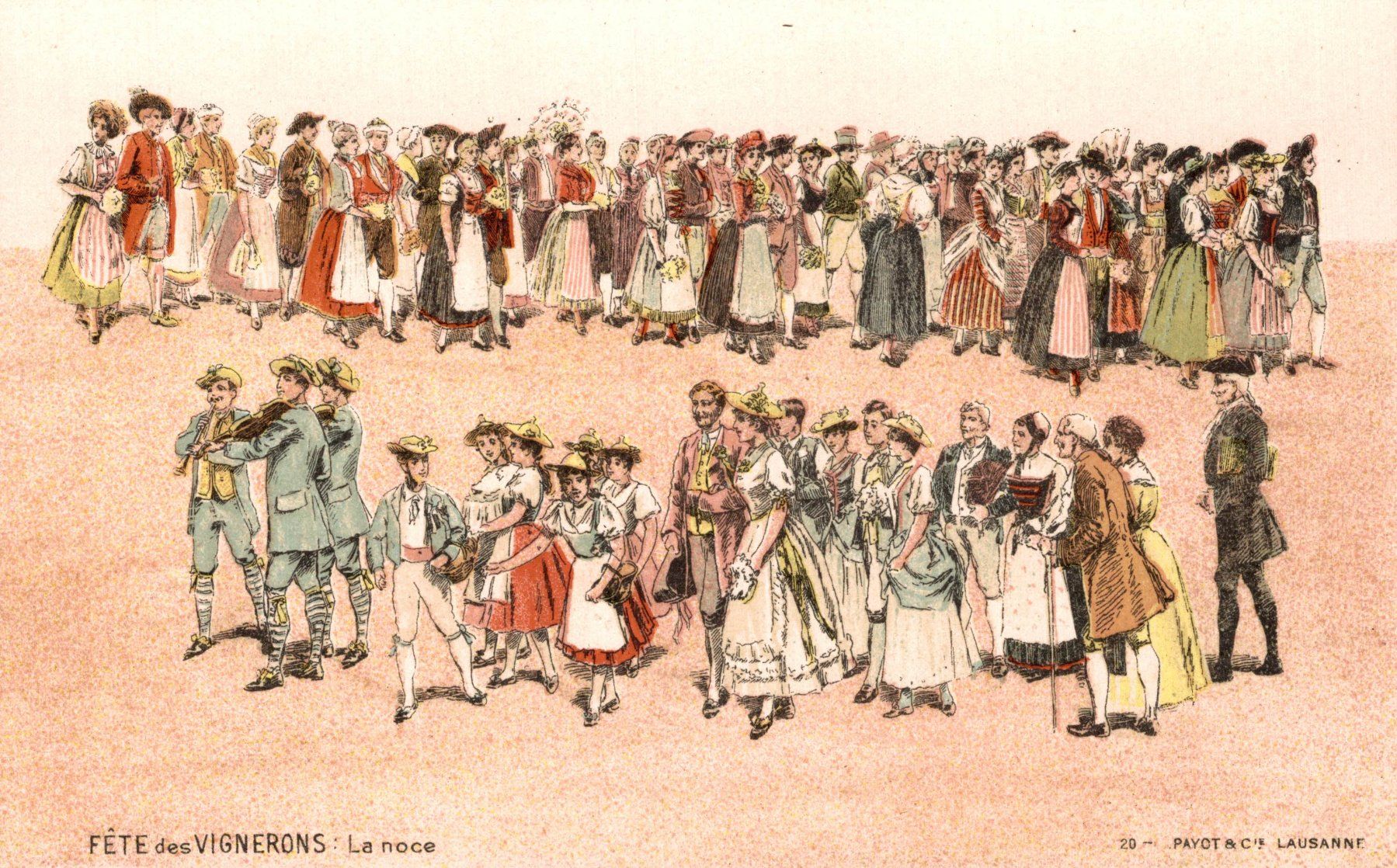 Cartoline postali: 3 Karten Fête des Vignérons – Usato da Bronschhofen venduto da Astore 4
