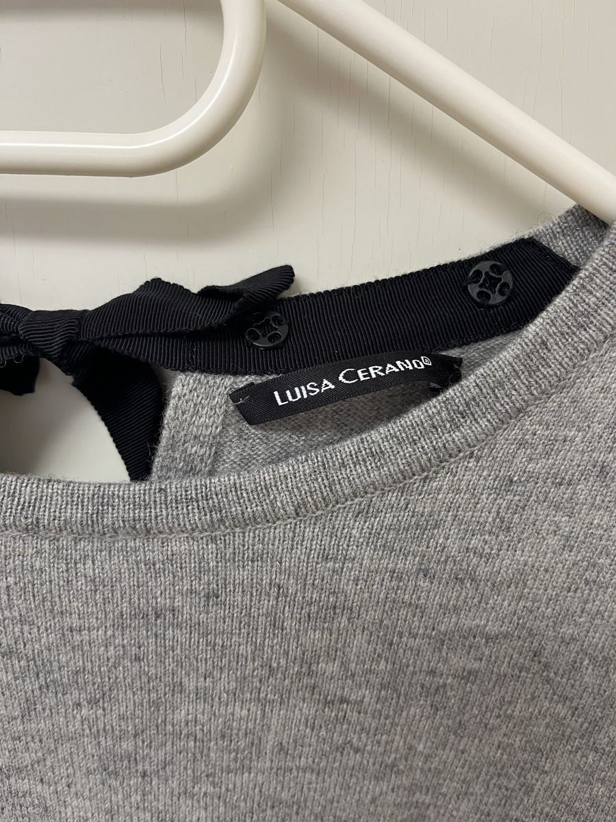 Luisa Cerano Maglioni & Felpe: Grauer Pullover Luisa Cerano Grösse 36 – Usato da Teufenthal AG venduto da Nanahu 2