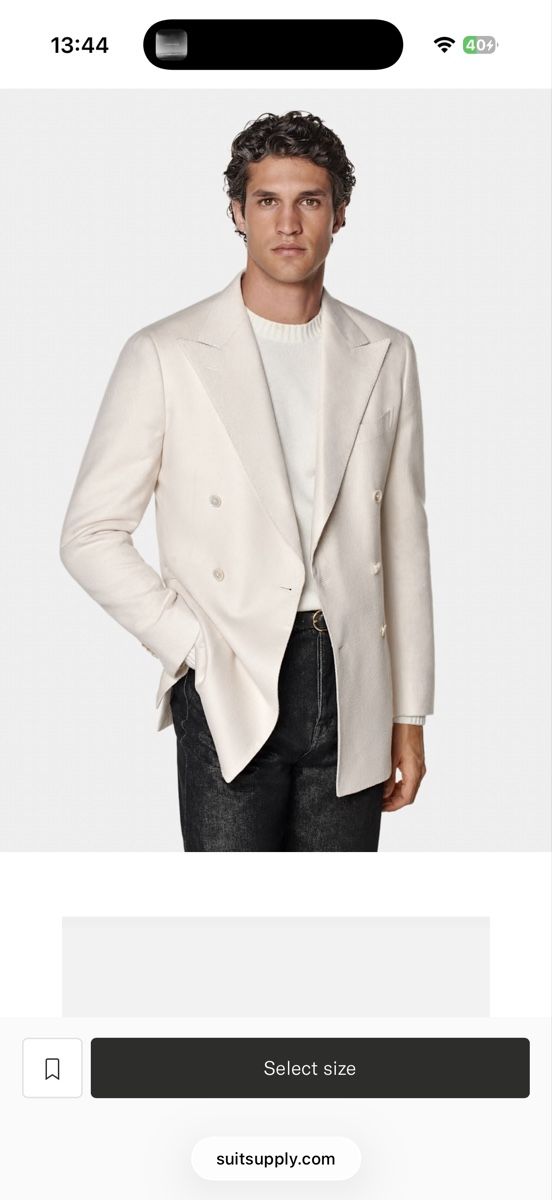 Suitsupply Jacken: Suitsupply Blazer in Silk&Cashmere – Neu (gemäss Beschreibung) aus Porza von wys_p9nm 5