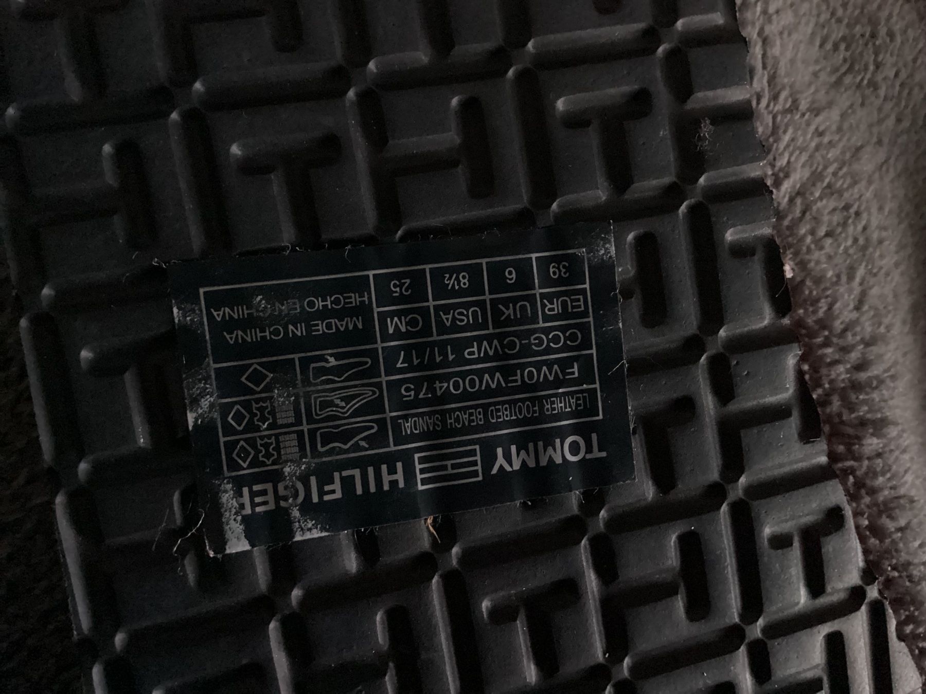 Tommy Hilfiger Scarpe da donna: Tommy Hilfiger Flip Flops – Nuovo (secondo la descrizione) da Flüelen venduto da ne08 2