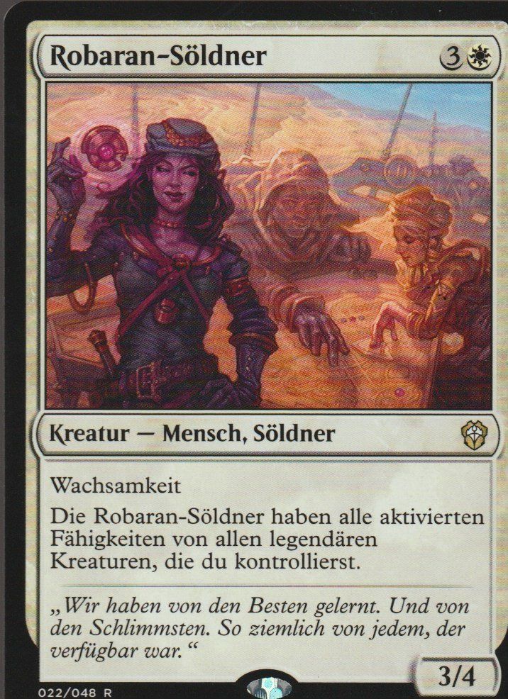 Magic The Gathering Carte collezionabili: TCG Magic The Gathering MTG DMC 022 / 048 Robaran-Söldner – Nuovo (secondo la descrizione) da Vezia venduto da Aquarius_Age