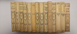 Livres anciens, lot de quatorze livres format 16 x 11 cm