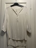 Bluse, Creme-Weiss, S