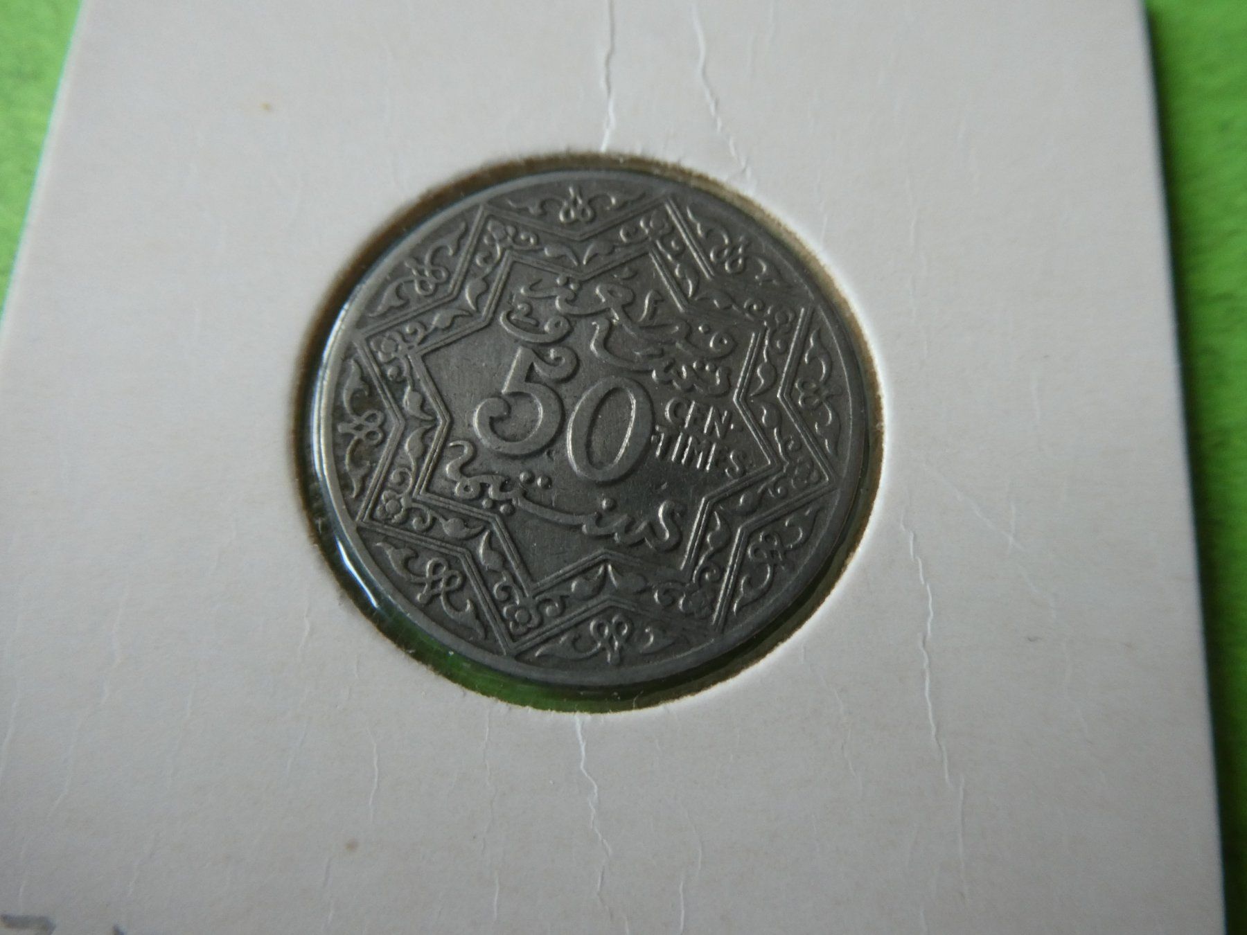 Tutti le monete: Marokko o.J., 50 Centimes – Usato da Hinterforst venduto da Rohusri 1