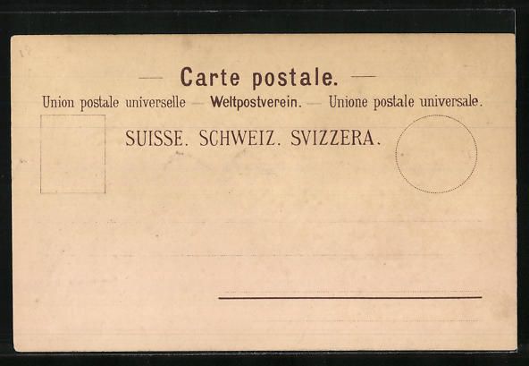 Cartes postales: Litho Stanserhorn, Hotel mit Bergen – D'occasion à Berlin par bartko-reher 1