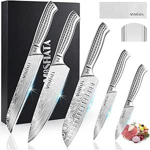 Coltelli: Küchenmesser Set Edelstahl, 5pcs – Nuovo e nell'imballaggio originale da Oberentfelden venduto da abz_l7vm