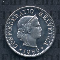CHF___0.05 1980 stgl * nigelnagelneu! 5 Rappen