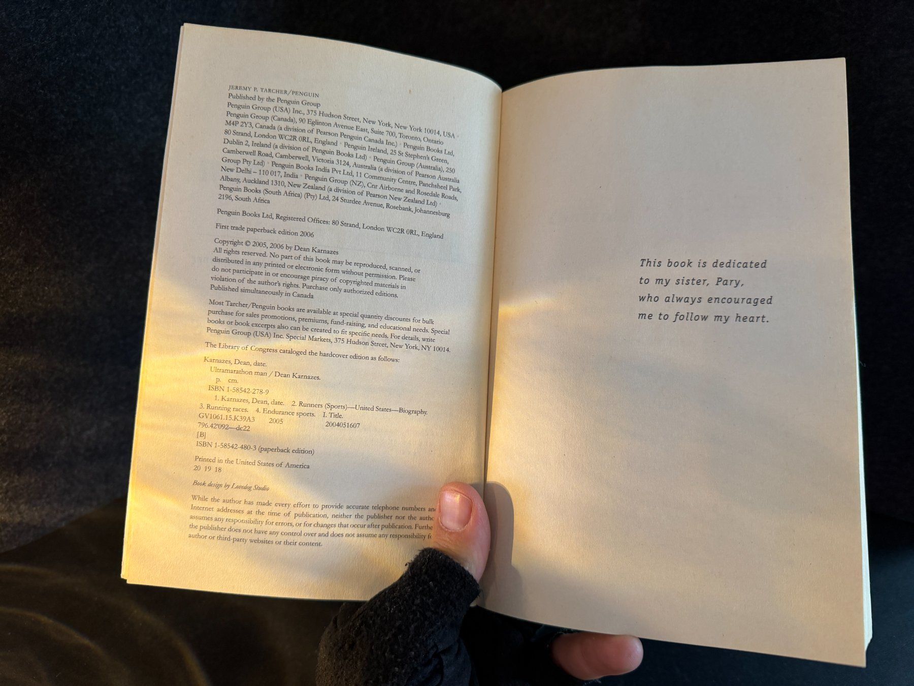 Bücher: Ultramarathon Man – Dean Karnazes – Gebraucht aus Lengnau BE von riodac 4