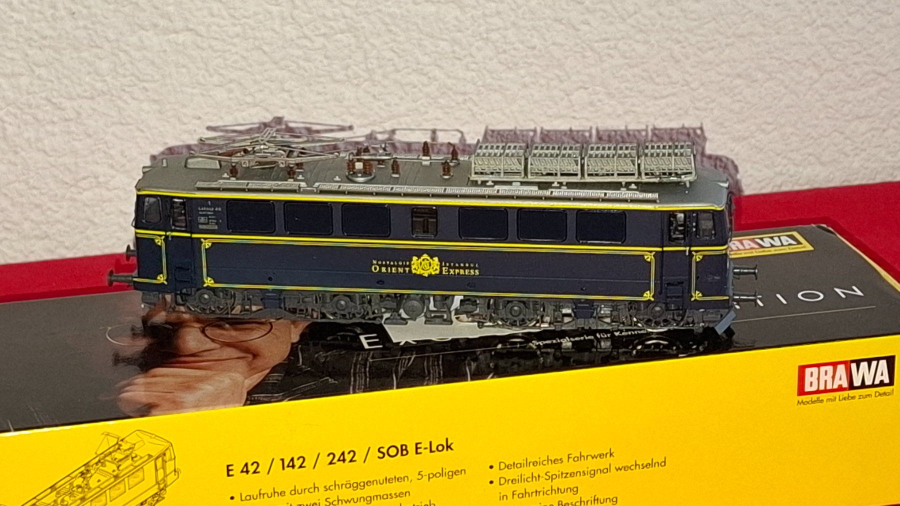 Brawa Modelleisenbahnen: Brawa : Ae 477  " Orient Express " AC, Digital, selten – Gebraucht aus Märwil von Siebenzipfel 1