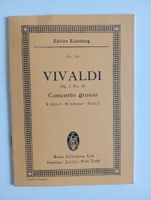 Vivaldi Concerto Grosso H moll Pocket Score Vintage