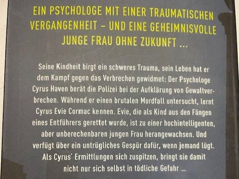 Libri: PSYCHOTHRILLER von MICHAEL ROBOTHAM – Nuovo (secondo la descrizione) da Bad Ragaz venduto da pedro04 1