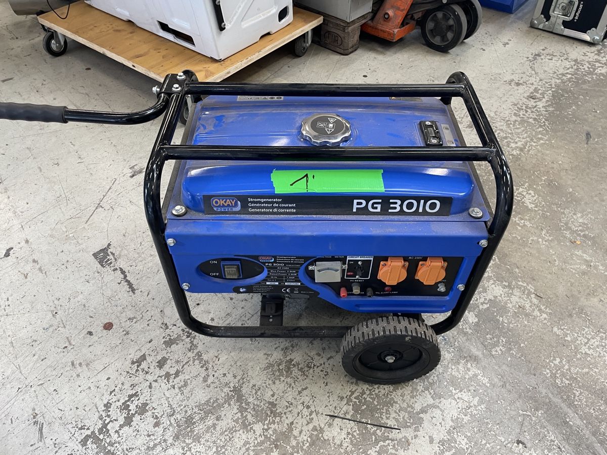 Generatori di corrente: Generator Landi 230V – Usato da Flaach venduto da Binz