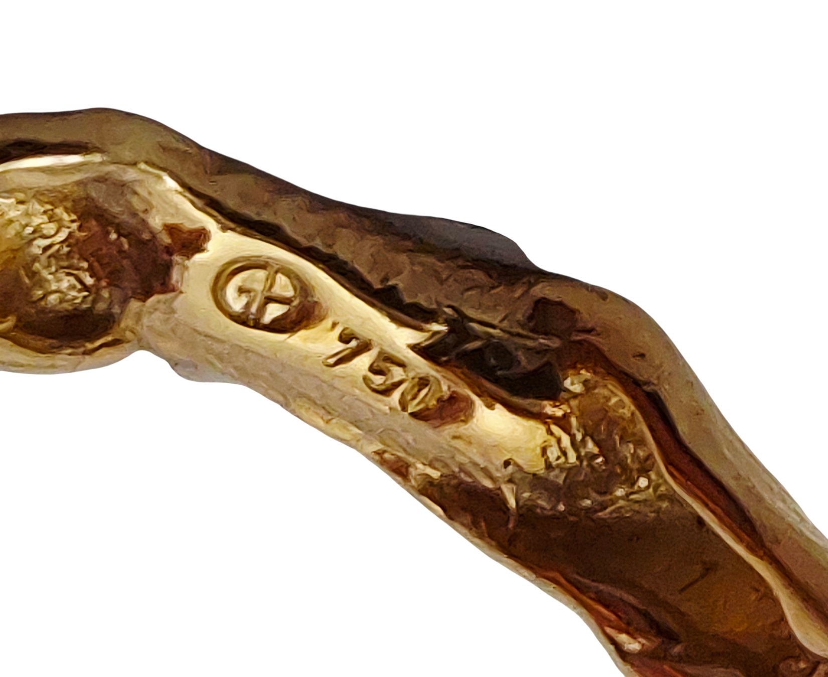 Gilbert Albert Anelli: Bague Gilbert Albert or 18 k diamants – Usato da Clarens venduto da Rimany 2