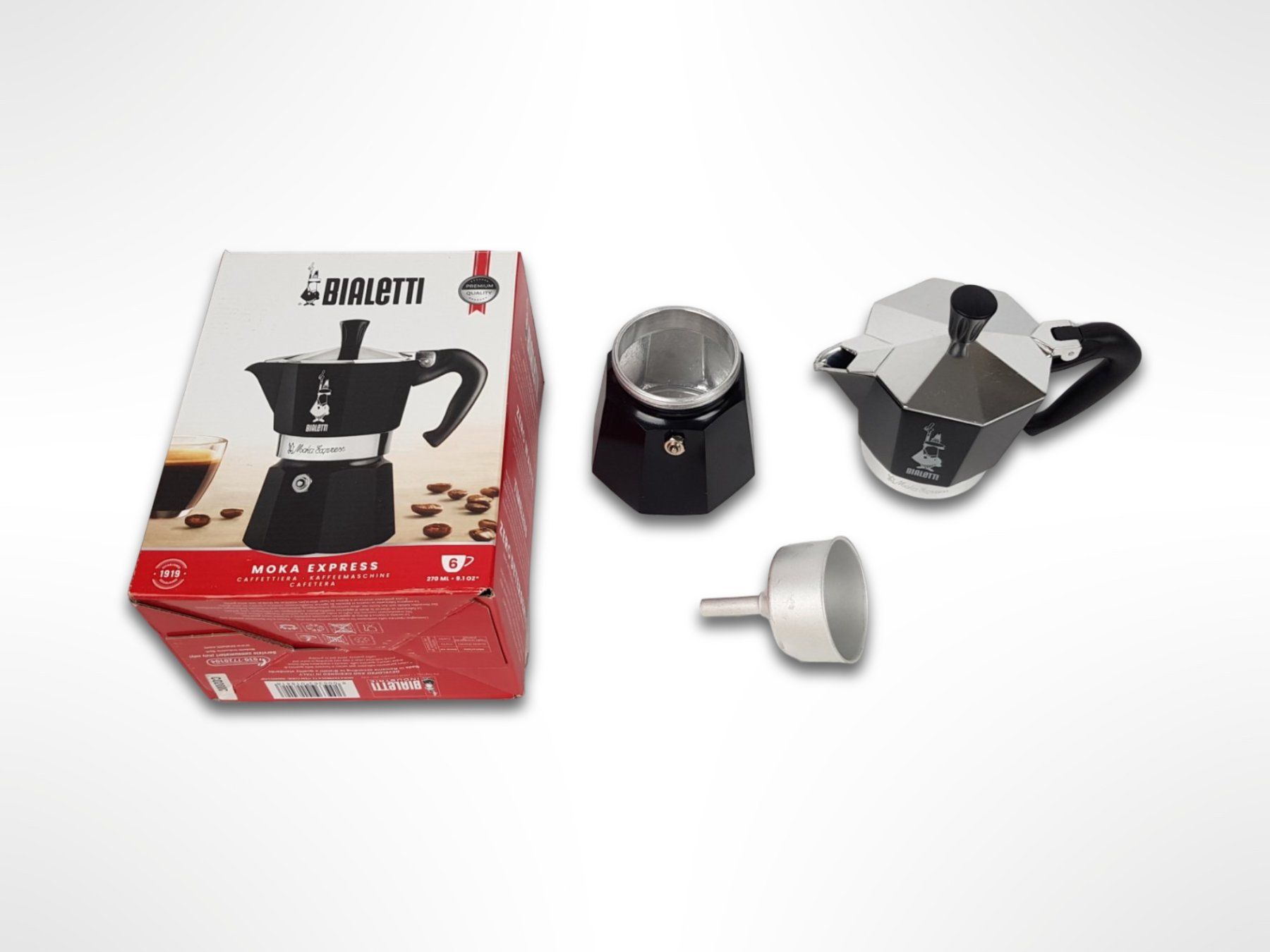 Bialetti Kaffeemaschinen & Espressomaschinen: BIALETTI Moka Espressokocher – Neu (gemäss Beschreibung) aus Suhr von Restwert_Suhr