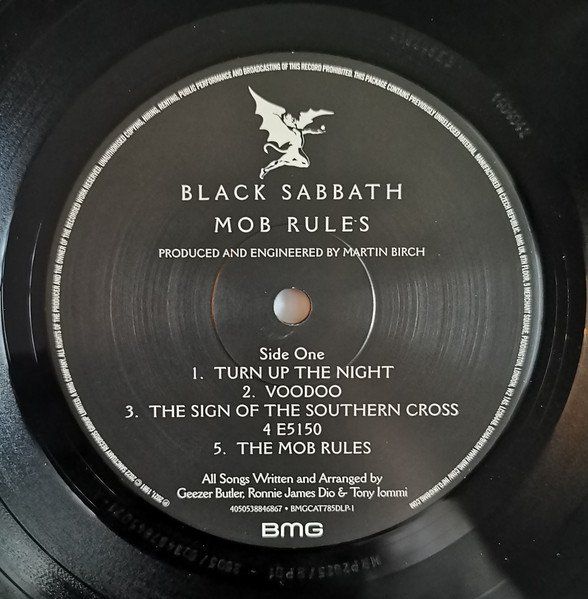 Dischi in vinile: Black Sabbath – Mob Rules - Remastered, 2 LPs – Nuovo e nell'imballaggio originale da Brittnau venduto da Zibu 4