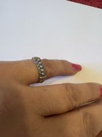 925 uralt Ring 