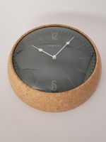 Cork Uhr Grün Braun Kork Glas Plastik