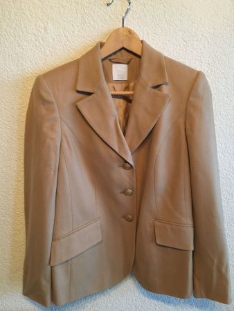 ALBA MODA Kaschmirblazer, Gr. 36, beige