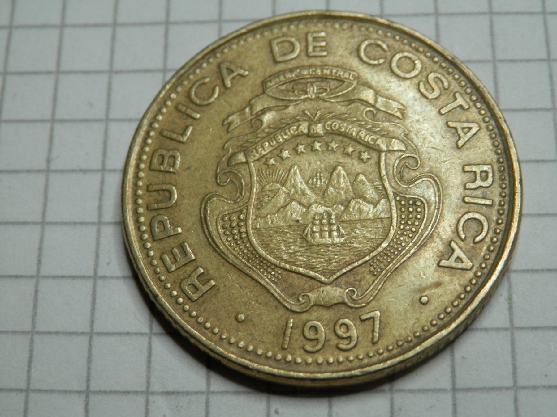 Tutti le monete: Costa Rica 50 Colones, 1997 – Usato da Weiach venduto da weiach81