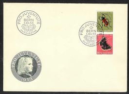 1953, Z41 auf illustriertem + unadressiertem FDC (15871)