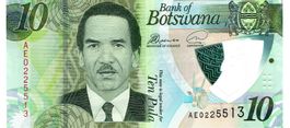 Botswana 20 Pula P-31 New Sign UNZ