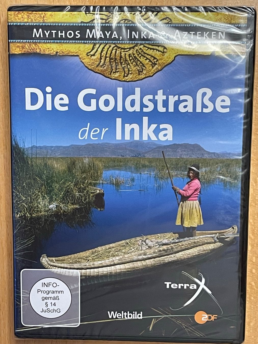 Tutti i DVDs: Die Goldstrasse der Inka – Nuovo e nell'imballaggio originale da Rüti ZH venduto da alumedien