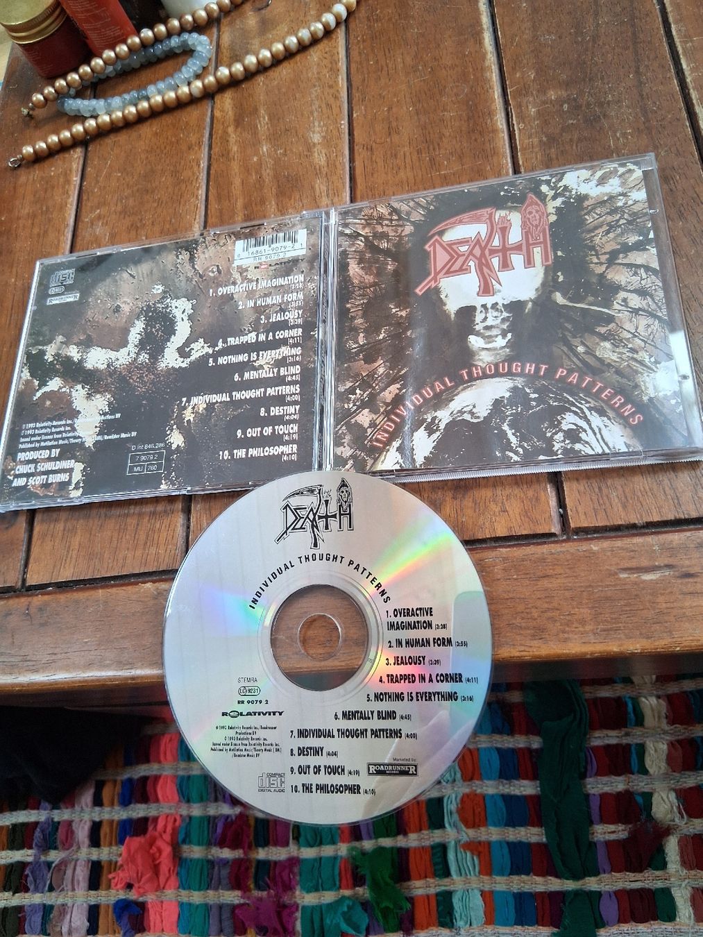 CDs: death - individual thought patterns – Gebraucht aus St-Cergue von VeganWarrior