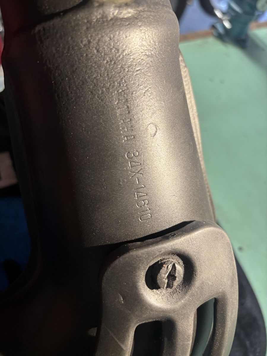 Yamaha Sistemi di scarico: YAMAHA DT 125 pot d’échappement  – Usato da Mézières VD venduto da P-M-C 3