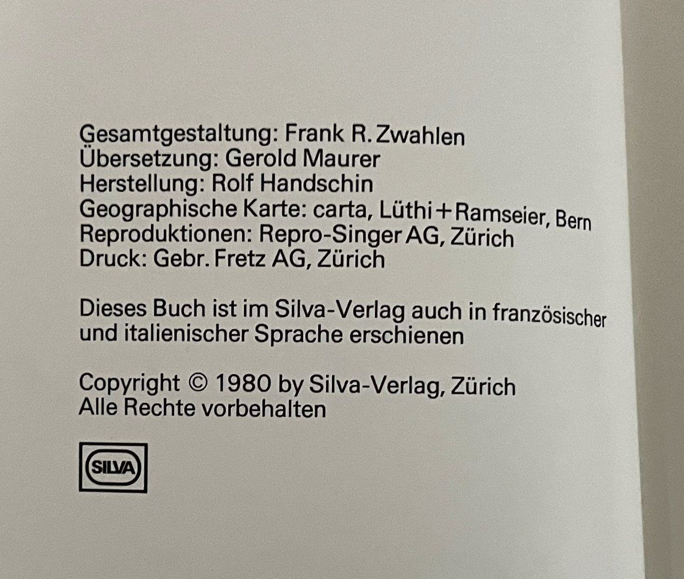 Libri: Silva Verlag, Zentralamerika, 1980 – Usato da Oftringen venduto da Vucki 3